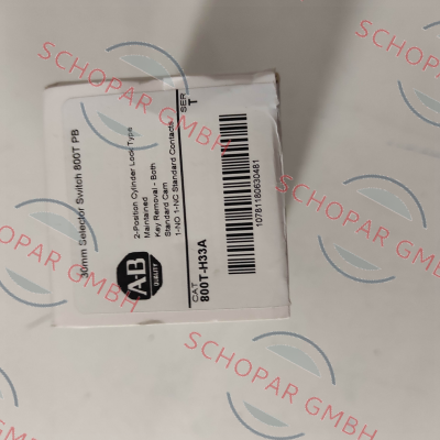 Allen Bradley (Rockwell)-800T-H33A