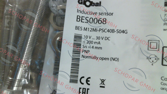 Balluff-P/N: BES0068, Type: BES M12MI-PSC40B-S04G