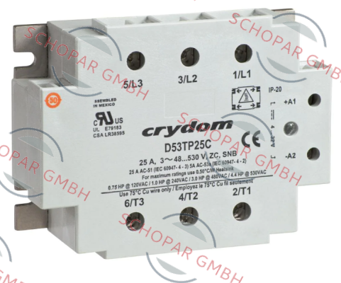 Crydom-D53TP50C (pack x10)