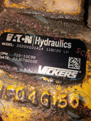 Vickers (Eaton)-2520VQ21A14 11BC20 LH old code, new code 428649-BCL 2520VQ21A14 11BC20-L