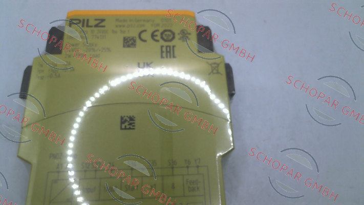 Pilz-p/n: 774131, Type: PNOZ e1vp 10/24VDC 1so 1so t