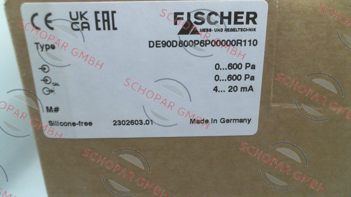 Fischer Mess Regeltechnik-DE90D800P6P00000R112