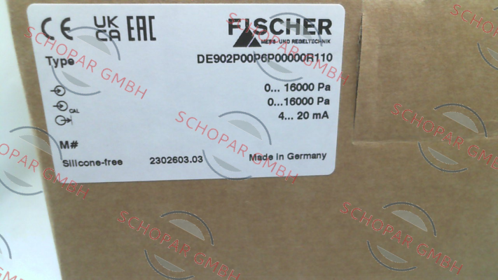 Fischer Mess Regeltechnik-DE902P00P6P00000R112