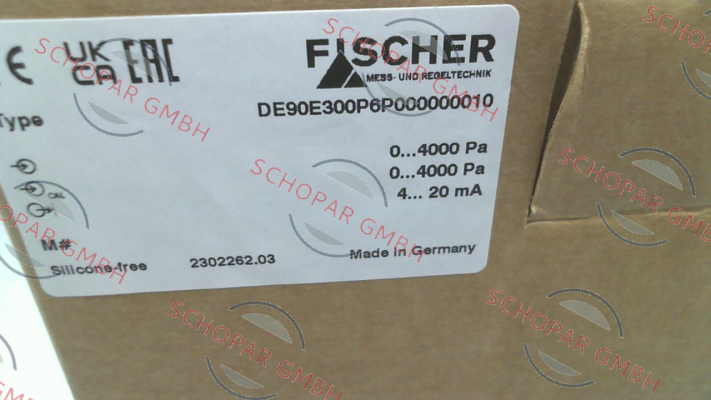 Fischer Mess Regeltechnik-DE90E300P6P000000012