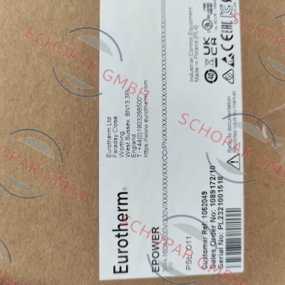 Eurotherm-EPOWER/3PH-160A/600V/230V/XXX/XXX/XXX/OO/PN/ XX/XX/XX/XXX/XX/XX/XXX/XXX/XXX/XX///////////////////