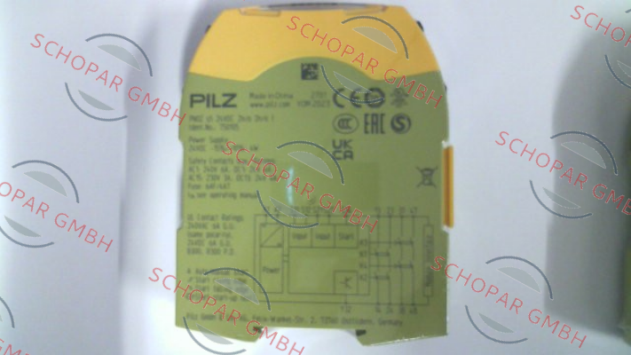 Pilz-750105 / PNOZ s5 24VDC 2 n/o 2 n/o t