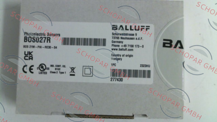 Balluff-BOS027R / BOS 21M-PAI-RE30-S4