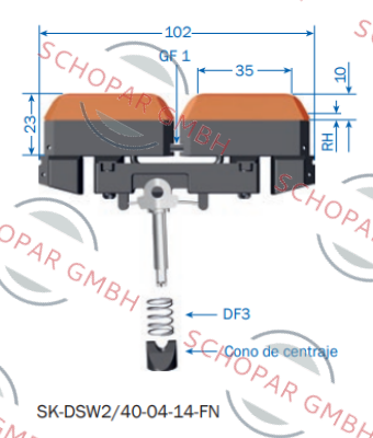 Vahle-0144059/03 / SK-DSW2/40VP-04-14-FN-R15