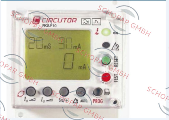 Circutor-P11941001, type RGU - 10 