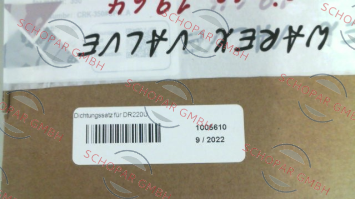 Warex-1005610 / Seal and wear parts set