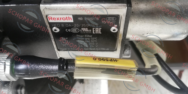 Rexroth-HED 8 OA-20/350K14S