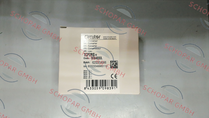 Circutor-Nr. M54033 Type TCP2RS-TCP+