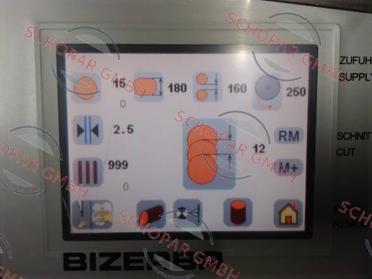 Bizerba-TOUCH-PANEL KPL. A500