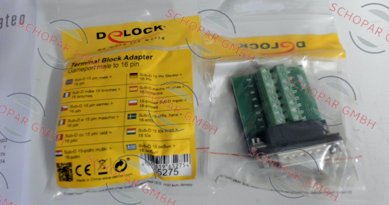 Delock-65275 / D-Sub 15